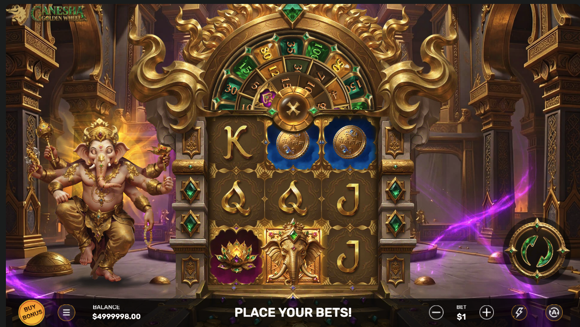 Ganesha Golden Wheel